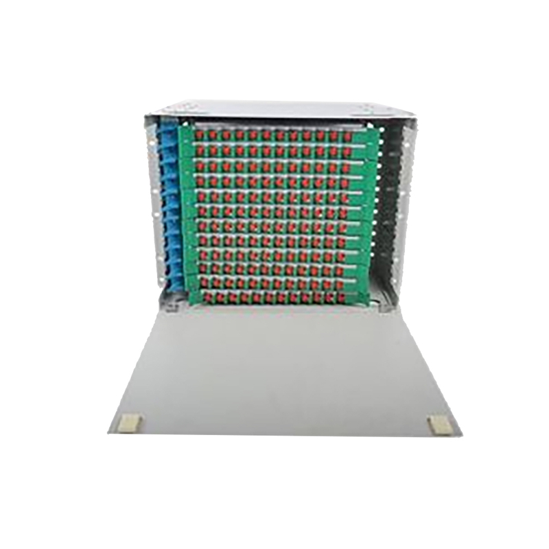 288 Core Fiber Optic Distribution Unit, Multimode 144 Port Fiber Patch Panel