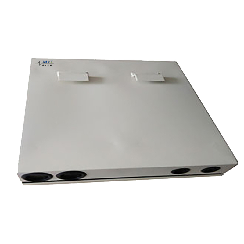 Sliding Type Indoor 24 Port Fiber Optic Patch Panel Wall Mount With Sc Adapter